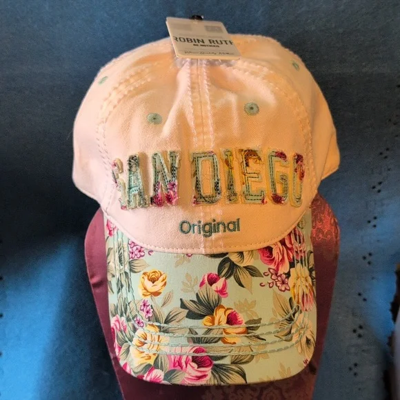 Box#7    Robin Ruth Floral San Diego Cap 🧢 - Picture 3 of 12